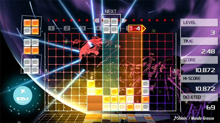 Лучшие игры головоломки 2019 года, Lumines Remastered Лучшие игры головоломки 2019 года, Lumines Remastered