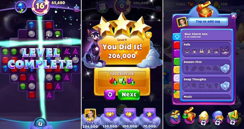 Лучшие игры головоломки 2019 года, Bejeweled Stars Лучшие игры головоломки 2019 года, Bejeweled Stars