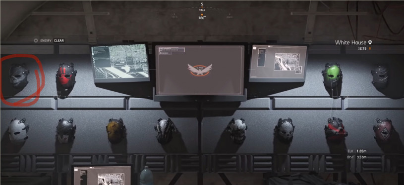 Расположение всех масок в The Division 2 - как собрать все маски, Демон (Demon Mask) Расположение всех масок в The Division 2 - как собрать все маски, Демон (Demon Mask)