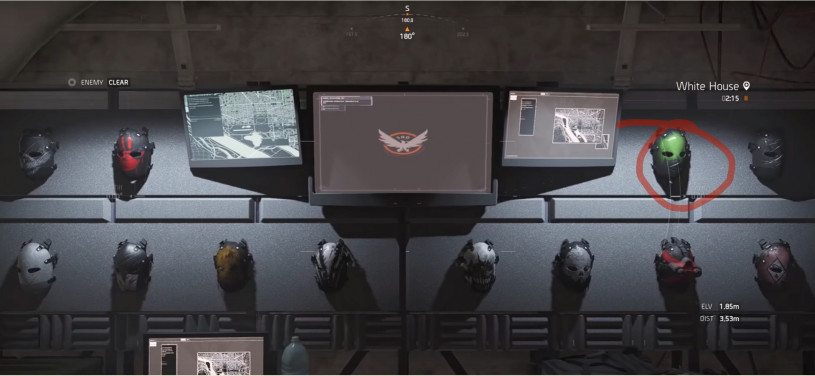Расположение всех масок в The Division 2 - как собрать все маски, Гуль - Ghoul Mask Расположение всех масок в The Division 2 - как собрать все маски, Гуль - Ghoul Mask