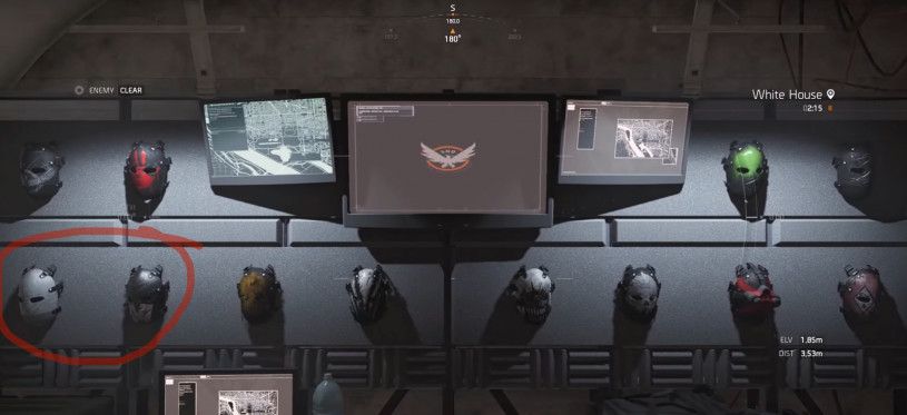 Расположение всех масок в The Division 2 - как собрать все маски, Маски Ghost и Spectre Расположение всех масок в The Division 2 - как собрать все маски, Маски Ghost и Spectre