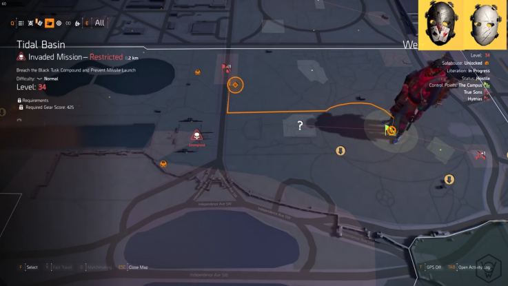 Расположение всех масок в The Division 2 - как собрать все маски, Маски Ghost и Spectre Расположение всех масок в The Division 2 - как собрать все маски, Маски Ghost и Spectre