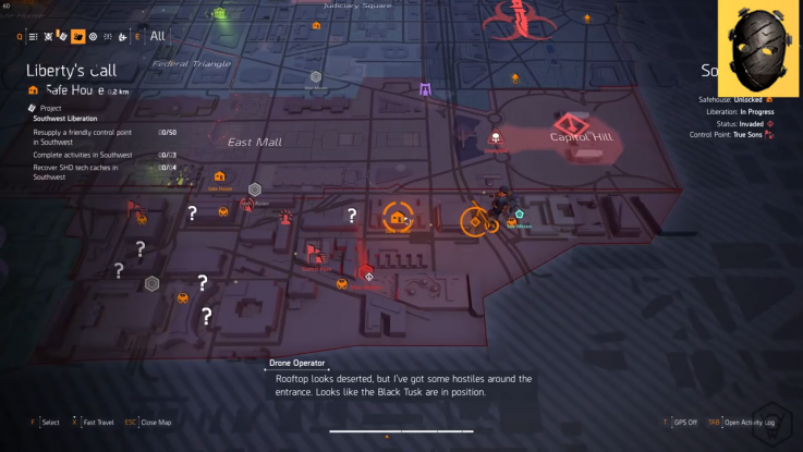 Расположение всех масок в The Division 2 - как собрать все маски, Призрак (Wraith Mask) Расположение всех масок в The Division 2 - как собрать все маски, Призрак (Wraith Mask)