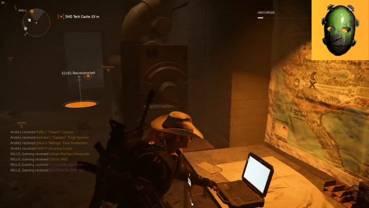 Расположение всех масок в The Division 2 - как собрать все маски, Гуль - Ghoul Mask Расположение всех масок в The Division 2 - как собрать все маски, Гуль - Ghoul Mask