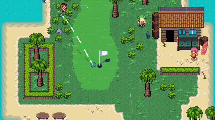Лучшие инди-игры на Nintendo Switch, Golf Story Лучшие инди-игры на Nintendo Switch, Golf Story