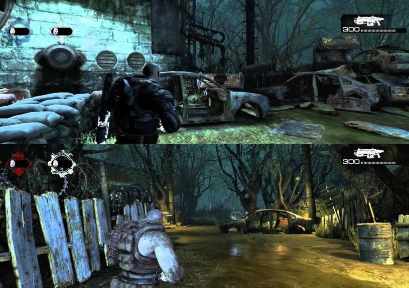 Игры на двоих на одном ПК, Gears of War 4 Игры на двоих на одном ПК, Gears of War 4