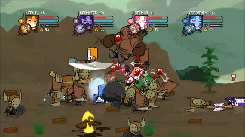 Игры на двоих на одном ПК, Castle Crashers Игры на двоих на одном ПК, Castle Crashers