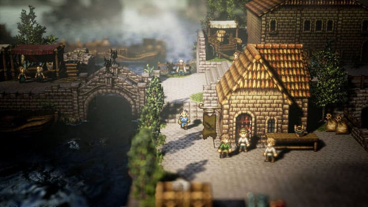Лучшие RPG игры 2019 года, Octopath Traveler Лучшие RPG игры 2019 года, Octopath Traveler