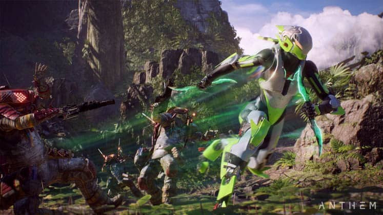 Перехватчик - убийца из Anthem, Используйте свою скорость Перехватчик - убийца из Anthem, Используйте свою скорость